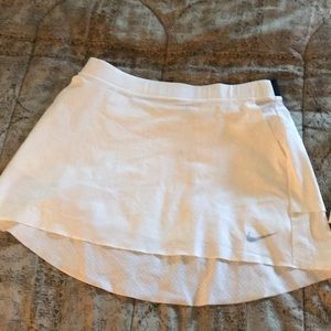 COPY - White nike golf skirt